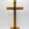 Imagem do produto Crucifixo São Bento de madeira 35cm c/base.