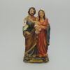 Imagem do produto Sagrada Família em resina 22,5cm estampada Importada.