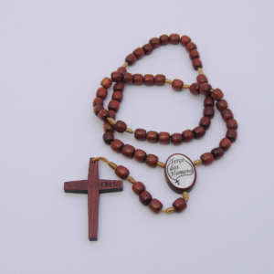 Terço dos Homens e Divino Pai Eterno em Madeira 8mm