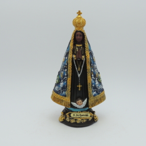 Nossa Senhora Aparecida em resina 20cm Importada.