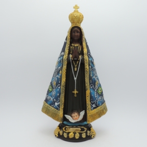 Nossa Senhora Aparecida em resina 30cm Importada.