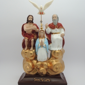 Imagem Divino Pai Eterno 34cm Resina Nacional.