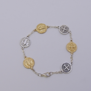 Pulseira São Bento medalhas italiana.