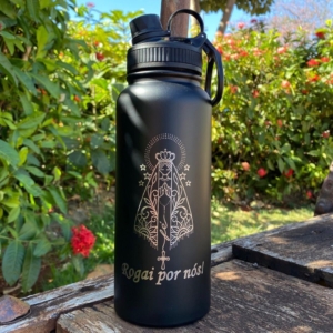 Garra Térmica em Inox 800ml, NSa. Aparecida