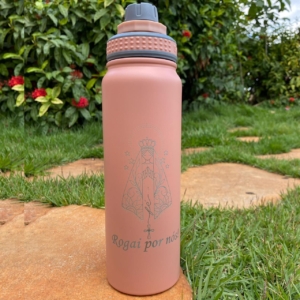 Garrafa Térmica Nossa Senhora Aparecida 850ml