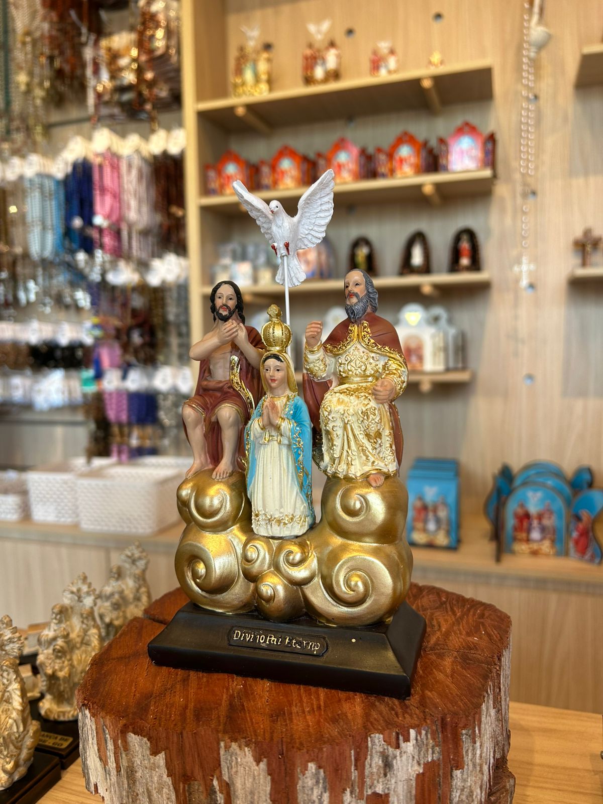 Imagem do Divino Pai Eterno em Resina 20cm - Imagem 2
