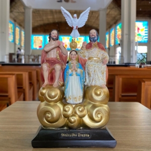 Imagem do Divino Pai Eterno em Resina 20cm