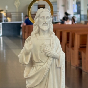 Imagem Sagrado Coração de Jesus 33cm