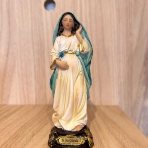 Imagem Nossa Senhora Grávida 12,5cm